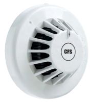 Marchio: COOPER. Articolo: CAPT340. Rivelatore ottico termico per la rilevazione di incendi a lenta combustione e a combustione rapida. Led con visibilità a 360° per segnalare una condizione di allarme o programmabile con lampeggi per indicare la comunicazione con la centrale o con modalità sempre spento. Circuito isolatore integrato ed autoindirizzamento dalla centrale (soft addressing). Base con dispositivo di blocco per evitare rimozioni non autorizzate. Il rivelatore ottico termico combina i due fondamentali principi per la rilevazione dell’incendio: la verifica delle particelle di fumo nell’aria e la variazione della temperatura ambientale. Dotato sia di termistore a coefficiente negativo sia di camera ottica con elementi fotosensibili. Area di copertura: 100 mq. Indicazione di allarme: Led con visibilità a 360°. Compatibilità con tutte le centrali Cooper Fire. Indirizzamento: Soft Addressing. Alimentazione: 18-30 Vcc. Temperatura di allarme: 60°C. Grado di Protezione IP40. Omologazione EN54-5 – EN54-7 – EN54-17. 