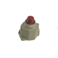 Marchio: ELKRON. Articolo: T/800L. Ripetitore ottico costituito da un involucro in fusione di ghisa G- 20 uni 5007. Il corpo del ripetitoreottico è provvisto di una gemma sulla calotta coperchio.> All’interno del corpo trova posto un frutto portalampada in bakelite ed una lampada da 30 volt5 watt sul quale sono ricavati i morsetti per il collegamento dell’attivazione del ripetitore> Tensione di lavoro: da 10,5 a 36 Vdc> Assorbimento in allarme: 200 mA> Grado di protezione: IP65> Peso: 3 Kg