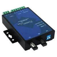 Marchio: NOTIFIER. Articolo: TCF-142-M-ST (CEIA 87Q). Convertitore ad interfaccia multipla in grado di gestire connessioni seriali RS232/485 e in fibra ottica multimodali. Utilizzato per estendere le trasmissioni seriali fino a 5km. Per connessione PC/centrali incendio sono necessari 2 convertitori.