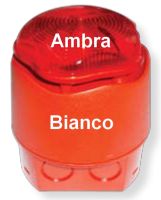 Marchio: VIMO. Articolo: C7LE1224SRBB. Sirene elettroniche multisuono con flash allo xeno, omologate secondo EN54-3, per l’installazione in impianti di rilevazione incendio. Montaggio a baionetta su base alta per esterni (IP66) o bassa per interni (IP45) per incasso o superficie. Alimentazione 9-30 Vcc. Assorbimento 12 Vcc 93-108mA. Assorbimento 24 Vcc 47-79 mA. Potenza sonora max 110 dB @1m. Collegamento 4 morsetti sez. 2,5mm. Colore Bianco / Flash ambra. Base di montaggio Bassa. IP45. Dimensioni 85x92 Ø.