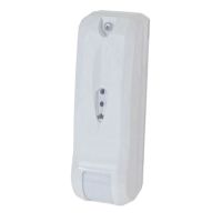 Marchio: AJAX. Articolo: AJ-121. Rivelatore a doppia tecnologia effetto tenda per finestre e porte da esterno, a basso assorbimento, portata 12m, colore biancoDESCRIZIONEIl rivelatore AJ-121, grazie alle sue ridotte dimensioni, è particolarmente indicato nella protezione di porte, finestre e vetrine. Questo rivelatore crea una barriera a tenda di dimensioni ridotte (circa 7,5°) ed ha una portata regolabile fino a 12 m. È realizzato con materiali resistenti agli agenti atmosferici ed il contenitore è completamente stagno. Inoltre, l’elettronica viene sottoposta ad un processo di tropicalizzazione per assicurarne il corretto funzionamento in ogni condizione di umidità e temperatura. È un sensore molto stabile ed immune ai falsi allarmi.PRESTAZIONIMicroonda 24.125 Ghz (banda K)Portata da 0.3m a 12m con apertura 7,5°Altezza di installazione 2.1m2 livelli di sensibilità selezionabiliPortata MW e IR regolabileTamper antiapertura e antirimozione