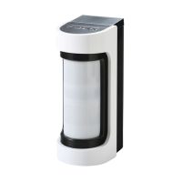 Marchio: AJAX. Articolo: AJ-VXSM. Rivelatore doppio PIR da esterno a basso assorbimento, 12m 90°, con antimascheramento, corpo nero con coperchio biancoLa serie AJ-VXS SHIELD fornisce funzioni estremamente affidabili e stabili di rilevazione movimento, riducendo i falsi allarmi e le mancate rilevazioni, anche in condizioni ambientali estremamente avverse. Facile da installare e da configurarePRESTAZIONIPortata m 12 angolo 90° con fasci di rilevazione regolabili nella portataLogica SMDA per compensazione avanzata della temperatura e immunità ai disturbi ambientaliConfigurazione rettangolare dell’area di rilevazione con adesivi di mascheramento pre-tagliatiDoppia schermatura conduttiva del piroelemento contro i disturbi causati da luci intenseAntimascheramento ad infrarossi attivi per rilevare il mascheramento con oggetti coprenti