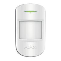 Marchio: AJAX. Articolo: COMBIPROTECT. Doppio rivelatore di movimento PIR senza fili con rivelatore di rottura vetri integrato, colore bianco.PRESTAZIONICombiProtect Ajax rileva immediatamente qualsiasi intruso negli ambienti, ma ignora il movimento di animali domestici, spifferi d’aria e condizionatori. Controlla l’integrità dei vetri entro un raggio di 9 metri dal rivelatoreCARATTERISTICHE TECNICHEColore: BiancoTipo di rivelatore: senza filiUtilizzo: in internoDistanza di rilevazione movimento: fino a m 12Sensibilità: al movimento e alla rottura vetri: regolabile su 3 livelli (bassa, media, alta)Angoli di rilevazione movimento: 88.5° orizzontali, 80° verticaliAltezza consigliata di fissaggio: m 2.4Opzione limite rilevazione animali domestici: peso fino a 20 kg, altezza cm 50Distanza di rilevazione rottura vetri: fino a m 9Sensori di rilevazione: piroelemento per il movimento, microfono Electret per la rottura vetriProtezione antimanomissione: disponibilePotenza segnale radio: 20mWProtocollo di comunicazione Jeweller 868MHzDistanza max. fra rivelatore e unità centrale: fino a 2.000 metri (in area libera)Alimentazione: batteria CR123ATensione di alimentazione: 3VDurata della batteria: fino a 5 anniTemperatura di funzionamento: da 0°С a +50°СUmidità di funzionamento: fino a 80%Dimensioni: mm 110 x 65 x 50