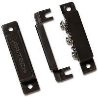 Marchio: ARITECH. Articolo: DC102B. CM reed NC a giorno, completo di distanziatore, copricontatto e viti. Tolleranza (Gap) max 18 mm. Dimensioni 63x12x19 mm. Marrone 