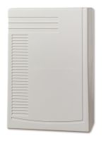 Marchio: ARITECH. Articolo: NX-10-LB-V3-EUR. Centrale di controllo NX-10 a microprocessore: 2 zone cablate, doppio ricetrasmettitore a bordo 868 MHz Gen2 in grado di gestire 48 zone via radio, 4 tastiere via radio e 4 sirene via radio. 4 aree, ognuna con inserimento parziale, totale e modo notte. Comandata da tastiera remota con display LCD a due righe da 16 caratteri, disponibile nella versione cablata e via radio. Possibilità di collegare fino a 32 moduli. 1 uscita sirena interna e 2 uscite a relè liberamente programmabili. Combinatore telefonico digitale e modem integrati. Telegestibile. 99 codici utente. Memoria di 512 eventi. Autoinserimento e disinserimento. Test dinamico della batteria. Contenitore in policarbonato. Certificata EN-50131 Grado 2.