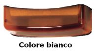 Marchio: ARITECH. Articolo: AB634. Lente di ricambio in policarbonato per flash sirena AS630 e AS632, colore bianco.
