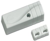 Marchio: ARITECH. Articolo: GS711. Sensore inerziale per protezione finestre, porte, muri ecc..con contatto magnetico incorporato. Montaggio su 360 gradi. Dimensioni: 72x27x25 mm. 