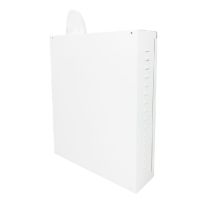 Marchio: COMBIVOX. Articolo: AMICA 128 SMART. Amica 128 Smart è una centrale di allarme da 8 a 128 zone (fino a 64 zone bus e fino a 64 zone wireless) con 32 aree di inserimento, ideale per impianti residenziali, commerciali e industriali di medie e grandi dimensioni. Fino a 8 impianti.<br />Dispone di 2 linee BUS RS 485 per il collegamento dei dispositivi antifurto e domotici, e di 1 BUS (Fast BUS) dedicato al collegamento del comunicatore 4G/LTE (Fast Link) remotizzabile e del ricevitore video CTW per la gestione di dispositivi CTW e sensori radio dotati di fotocamera.<br />Dotata di LAN integrata e predisposta per comunicatore opzionale 4G/LTE  plug & play o su BUS. 4 uscite OC. 1 relè sirena stand-alone indoor/outdoor. Alimentatore da 13,8 Vcc 3,6A. Alloggiamento batteria da 7-17 Ah. Servizio Cloud Combivox con connessione tramite LAN integrata e/o modulo LTE.<br />Gestione di fino a 64 moduli domotici su BUS RS 485 e wireless per gestione luci, tapparelle e  controllo   carichi e fino a 16 sonde clima (temperatura e umidità, luminosità) Ekhi (gestione cronotermostatoda centrale senza necessità di tastiera Simplya PRO); Configurazione del cronotermostato anche da APP utente Simplya Cloud.<br />Fino a 16 Ambienti. Dispone di zone Virtuali on board per la gestione di telecamere IP con AI e di eventi (es. manomissione telecamera IP) tramite Macro; 32 Scenari con 16 attività per scenario.<br />Amica 128 Smart ridefinisce le logiche di programmazione grazie alle funzioni MACRO: azione automatica (es. attivazione comando, attiva scenario, invio stringaIP, etc) allo scaturire di un qualsivoglia evento di centrale (es. stato zona, allarme area, etc.) in dipendenza di una o più condizioni; le Macro permettono all’Installatore di soddisfare qualsiasi richiesta di sicurezza e domotica dell’Utente sia per impianti residenziali che commerciali. <br />Dispone di 128 funzioni Macro: gestione fino a 24 Gruppi, 16 Contatori, 16 Timer, 32 Condizioni, 64 Stringhe IPotifiche.<br />Gestione integrata ANTIFURTO+VIDEO (registrazioni su evento di centrale, video-allarme con pre-recording) e integrazioni con sistemi di terze parti tramite modulo video Smartweb Video Plus.<br />Programmazione tecnica via nuovo Software CombiLAB.