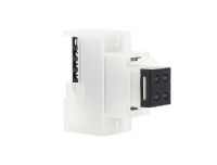 Marchio: COMBIVOX. Articolo: INTRO NERO. Lettore chiave di prossimità per adattatore RJ45. Dotato di antenna ricevente omnidirezionale ad alta portata della lettura Tag. 4 led (verde, rosso, giallo e arancio) con possibilità di associare a ciascun led una funzione a scelta tra inserimento/disinserimento di una o più aree, attivazione comando, memoria allarme e anomalia sistema. Programmazione chiave con associazione di una funzione differente per inseritore.