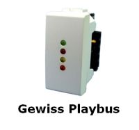 Marchio: COMBIVOX. Articolo: Modulo inseritore BUS. Scheda inseritore BUS RS485 per chiave di prossimità per centrali Amica 2012, Elisa 8, Elisa 24 ed Eva 8.24 vers. 2012. 4 led di colore diverso (verde, rosso, giallo e arancio) ai quali è possibile associare una funzione (solo inserimento, inserimento/disinserimento, comando, zona aperta, stato uscita). Possibilità di programmare la chiave associando una funzione diversa per inseritore. Gewiss Playbus.