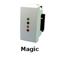 Marchio: COMBIVOX. Articolo: Modulo inseritore BUS. Scheda inseritore BUS RS485 per chiave di prossimità per centrali Amica 2012, Elisa 8, Elisa 24 ed Eva 8.24 vers. 2012. 4 led di colore diverso (verde, rosso, giallo e arancio) ai quali è possibile associare una funzione (solo inserimento, inserimento/disinserimento, comando, zona aperta, stato uscita). Possibilità di programmare la chiave associando una funzione diversa per inseritore. Magic.