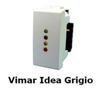 Marchio: COMBIVOX. Articolo: Modulo inseritore BUS. Inseritore per chiave di prossimità su BUS RS485 serie Vimar Idea Grigio per centrali Elisa 8, Elisa 24, Amica 64 Plus ed Amicavideo. 4 led di colore diverso (verde, rosso, giallo e arancio) ai quali è possibile associare una funzione (solo inserimento, inserimento/disinserimento, comando, zona aperta, stato uscita). Possibilità di programmare la chiave prossimità), associando una funzione diversa per inseritore. 