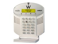 Marchio: COMBIVOX. Articolo: Tastiera LCD wireless. Tastiera supplementare LCD + LED per centrale Wilma wireless. Display LCD a 2 righe per menù facilitato; 4 led di segnalazione; microfono-altoparlante per menù vocale. Batteria a Litio in dotazione.