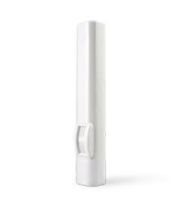 Marchio: COMBIVOX. Articolo: Velar Bianco. Infrarosso tenda per la protezione interna/esterna di porte e finestre. Doppia tecnologia (IR+MW) con antimascheramento. Fascio di copertura selezionabile a 2,5 o 5 m. Ingresso ausiliario programmabile come zona di allarme o per contatto a cordino con conteggio digitale degli impulsi. Supervisionato, batteria a litio in dotazione. Dimensioni (L x H x P in mm): 138 x21 x 21.