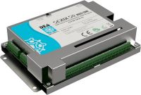 Marchio: DEA SECURITY. Articolo: BR-SR50-Z4. Scheda elettronica di elaborazione per la gestione di quattro linee-sensori SERIR 50. Amplifica, digitalizza ed analizza i segnali provenienti dalle linee-sensori, discriminando i segnali tipici di un’intrusione da quelli generati dai disturbi ambientali. La memoria integrata consente di registrare gli eventi rivelati, creando le condizioni per identificare, con elevata precisione, la causa di ogni eventuale allarme e monitorare il comportamento generale della linea. Dispone di 5 uscite a relè (NC) per segnalare lo stato di allarme di ciascuna linea-sensori (4), la rispettiva manomissione (4), la tensione di alimentazione insufficiente o attività di service o assenza software operativo (1) ed ulteriori 2 uscite OC per segnalazioni programmabili di pre-allarme e/o tagli sporadici. La gestione della scheda può avvenire sia da LAN/WAN, tramite porta RJ45, che localmente tramite porta USB (tipo B). La configurazione dei vari parametri (livello di prestazione, sensibilità etc.) avviene con il software di service per ambiente Windows. La porta DEANET è utilizzata per l'interconnessione con altre schede DEA Security.