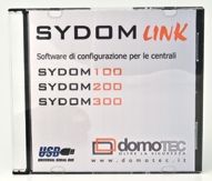 Marchio: DOMOTEC. Articolo: Sydom-Link solo CD. Il software SYDOM-LINK permette di programmare la centrale da PC localmente utilizzando la porta USB presente di serie in ogni centrale, o da remoto con la scheda modem opzionale.Caratteristiche• S.O.: Windows XP-Windows Vista-Windows Seven• Menù intuitivo per una programmazione semplificata e veloce dei parametri di configurazione• La possibilità di aggiornamenti parziali della configurazione riduce al minimo il tempo di programmazione• Ogni configurazione può essere salvata per essere replicata o utilizzata in un secondo momento