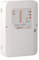 Marchio: DOMOTEC. Articolo: DCA77. La centrale DCA77 unisce la semplicità d’uso alla tecnologia. Facilmente programmabile per mezzo di ponticelli e dip-switch non necessita di tastiere o PC per la programmazione. L’esclusiva tecnologia di attivazione a due fili semplifica il collegamento di attivatori e tastiere a distanza. La DCA77 utilizza gli inseritori a chiave DLT40 e/o le tastiere a LED DTS40, inoltre permette di importare il codice chiave su altre DCA77 per comandare più centrali con la stessa chiave.Caratteristiche• CONFORME CEI 79-2 1°LIVELLO• 8 ingressi dei quali 3 ritardabili• 1 ingresso 24 h • 1 ingresso di guasto• Chiave elettromeccanica ON-OFF-TEST• Controllo batteria• 3 zone di parzializzazione• Sistema di attivazione a microprocessore a 2 fili per attivatori e tastiere• Alimentatore modulare 1A • Alloggio batteria 12V 7Ah• Armadio in ABS 231x336x73 mm• Tensione di alimentazione 230 VcaPer completare l’impianto sistema di attivazione elettronico è necessario abbinare attivatori e/o tastiere