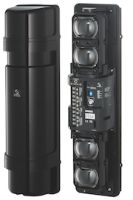 Marchio: DOMOTEC. Articolo: 4PH-150BQE. Portata 150m in esterno, 300m in interno - max 80 mA.Le barriere ad infrarosso attivo PH rappresentano la migliore soluzione per realizzare una protezione perimetrale a lunga portata, le barriere PH infatti nelle diverse versioni possono coprire all’esterno distanze di 30-60-150-250m. Le barriere PH impiegano lenti asferiche di alta qualità e sono dotate di mirino ottico con regolazione micrometrica. I modelli con lunghe portate 4PH sono dotati di una uscita di disqualifica che interviene in caso di nebbia intensa o di forti perturbazioni atmosferiche che attenuino eccessivamente il segnale IR ricevuto. Tutte le barriere PH sono dotate di controllo automatico del guadagno (AGC) e sono altamente immuni a luci esterne ed alla luce solare. Grazie alle 4 frequenze selezionabili le barriere RF sono impilabili su pali, o all’interno delle colonne iTower.Caratteristiche• IR attivo due raggi per singolo fascio (Dual Beam)• 2 fasci (4 raggi) regolabile da 0° a 180°• 4 frequenze di trasmissione selezionabili• Doppio mirino per allineamento ottico con regolazione micrometrica• Sincronismo ottico codificato• Tempo interruzione raggio selezionabile• Controllo automatico di guadagno (ACG)• Alta immunità a luci esterne ed ai raggi solari• Circuito con uscita disqualifica• Relè disqualifica NOC 200mA 28Vcc• Relè allarme NOC 200mA 28Vcc• Relè tamper NOC 200mA 28Vcc• Grado di protezione IP55• Temperatura esercizio: -20°C /+55°C• Tensione nominale 12Vcc (min 12Vcc max 30Vcc)