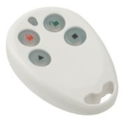 Marchio: DOMOTEC. Articolo: DRC14. Radiocomando 4 tasti.Caratteristiche• Frequenza di funzionamento 433 MHz• 4 tasti• LED trasmissione• Resistente agli urti ed all’acqua• Batteria litio CR2032 (DRB2001012)