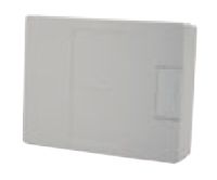 Marchio: ELKRON. Articolo: CP/EXP. Contenitore grande in ABS da parete per alloggiamento espansione EP508, ER500 e ER600>> Micro contatto di protezione apertura/asportazione>> Permette di mantenere la certificazione EN50131 grado 3 per il modulo di espansione