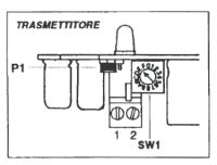 Marchio: ELKRON. Articolo: EL15T. Piastra trasmettitore