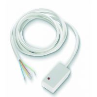 Marchio: ELKRON. Articolo: GD03. Rivelatore di rottura vetri4 fili alimentatoTensione di alimentazione: 9 ÷ 16 VdcLED indicazione e allarme Mosfet reléDimensioni (H x L x P): 37x19x12 mm