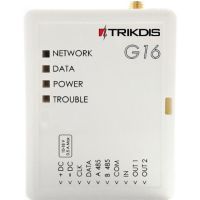 Marchio: PARADOX. Articolo: TX-G16. Comunicatore universale GSM/GPRS, in custodia plastica collegabile direttamente al BUS dati delle principali marche di centrali antintrusione (Paradox, DSC, NetworX, Texecom).DESCRIZIONEComunicatore GSM legge i dati direttamente dal BUS dati di alcune tra le principali marche di centrali antintrusione: - DSC: PC1404, PC1565, PC5020, PC1616, PC1832, PC1864;- PARADOX: SP4000, SP5500, SP6000, SP7000, MG5000, MG5050, EVO192;- UTC NETWORX: NX-4V2, NX-6V2, NX-8V2, NX8E- TEXECOM: Premier 412, Premier 816, Premier 816+, Premier 832, Premier Elite 12, Premier Elite 24, Premier Elite 48, Premier Elite 88, Premier Elite 168, Premier Elite 640PRESTAZIONIFunzione Comunicatore universale GSM/GPRSNotifica push all’App PROTEGUSInvio notifiche di allarme via GPRS o SMSCodifica eventi allarme in Contact IDProgrammazione semplice e rapida via USBPorta di collegamento opzionaleNei sistemi Paradox comanda inserimento e disinserimetoFornito completo di antenna GSM ANT01S