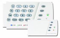 Marchio: PARADOX. Articolo: K636. Tastiera con indicatori LED 10 zone e sportello orizzontale di protezione dei tasti, indicatori LED separati per la visualizzazione dello stato d’inserimento Totale, Notturno, Perimetrale e Disinserito di un’unica area. Possibilità di regolazione della luminosità. 1 ingresso di zona. Compatibile con centrali SPECTRA SP e MAGELLAN MG5000/MG5050.➤ Visualizzazione brevettata delle zone aperte tramite illuminazione tasti➤ Indicatore LED per la modalità di funzionamento StayD➤ Zone avviso acustico con programmazione indipendente➤ 8 tasti di attivazione rapida➤ 3 tasti di attivazione allarme* Se utilizzate con centrali SPECTRA SP, richiedono ricevitore radio RTX3 o tastiera K32LX
