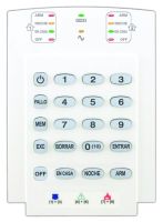 Marchio: PARADOX. Articolo: K10V. Tastiera con indicatori LED 10 zone e sportello verticale di protezione dei tasti, indicatori LED separati per la visualizzazione dello stato d’inserimento Totale, Notturno, Perimetrale e Disinserito di ciascuna delle 2 aree. Possibilità di regolazione della luminosità. Collegamento su BUS (max. 15 tastiere). 1 ingresso di zona. Compatibile con centrali SPECTRA SP e MAGELLAN MG5000/MG5050.➤ Firmware aggiornabile localmente tramite interfaccia 307USB e software WinLoad➤ Visualizzazione luminosa delle zone aperte➤ Indicatore LED per la modalità di funzionamento StayD➤ Zone avviso acustico con programmazione indipendente➤ 8 tasti di attivazione rapida➤ 3 tasti di attivazione allarme➤ Conforme EN50131 Grado 2