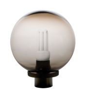 Marchio: POLITEC. Articolo: LAMP 30. Corpo illuminante “globo” per colonne PARVIS. Diametro 30 cm.Completo di supporto porta lampada.