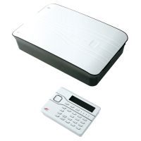 Marchio: SCANTRONIC. Articolo: I-ON40EUR. Centrale ibrida con WEB SERVER 40 zone a bordo: 16 filari + ricevitore RADIO 24 canali frequenza 868MHz.) accetta 4 tastiere filari + 4 radio, modalità di insermento totale + 3 parziali, 2 uscite relè + 14 open collector con schede opzionali AFI-RC01. Gestione di 50 utenti con codice a 4 PIN/Telecomando/TAG, memoria 1000 eventi con data e ora, porta di rete RJ45 + porta MiniUSB per programmazione locale, alimentazione 220Vac con alimentatore interno 1,5A di cui 850mA disponibili per dispositivi esterni (sirena ecc..) alloggiamento batteria 12V da 7Ah. Conforme EN 50131 grado 2, box plastico dimensioni 245(L) x 384(H) x 94(P) mm. in dotazione TASTIERA filare LCD a 2 linee da 20 caratteri con proxy (AFI-KP01).