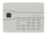 Marchio: SCANTRONIC. Articolo: I-RK01. Tastiera Radio 868MHz per centrali serie I-ON con lettore di prossimità integrato, non fornisce informazioni stato impianto, alimentabile con pile stilo o 12Vcc. dimensioni 156(L) x 115(H) x 34(P) mm.