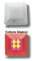 Marchio: UNITEK. Articolo: UTKRO504LW. Ripetitore ottico 12/24 volt led grande partenza - cavo di collegamento - bianco - ip65