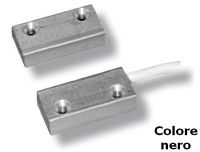 Marchio: UNITEK. Articolo: UTKCS60NE. Contatto magnetico per superficie in alluminio - uscita a 4 conduttori - anodizzato nero