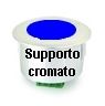 Marchio: VENITEM. Articolo: 20209212. Ripetitore da incasso RLI alim. da 3V a 30V supporto cromo luce blu 