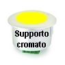 Marchio: VENITEM. Articolo: 20209213. Ripetitore da incasso RLI alim. da 3V a 30V supporto cromo luce gialla 