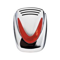 Marchio: VENITEM. Articolo: 20200477. Murano civetta Cromo Cal. Arancio