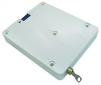 Marchio: VIMO. Articolo: CTF001VM. Sensore a filo per tapparelle, boccola di scorrimento cordina in ottone smussato, 5 punti di fissaggio per installazione facilitata. Struttura particolarmente robusta per massima affidabilità nel tempo. Connessione a morsetto 4 poli (2 N.C. e 2 di tamper 24h); necessita scheda di analisi per sensori veloci (CTFA001 o CTFA011LP).  