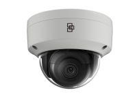 Marchio: ARITECH. Articolo: TVD-5502. TruVision IP Dome Camera, H.265/H.264, 8MPX, 2.8mm Fixed Lens, True D, WDR, 30M IR, Micro SD/SDHC/SDXC Slot, Audio, I/Os, PoE (802.3-af)/12VDC, IP67, IK10