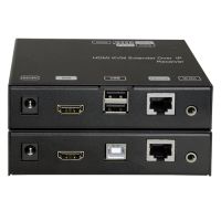 Marchio: DIERRETVCC. Articolo: VH-HDMI-KVM-EXT. Estensore di segnale HDMI/USB via TCP/IP - Lunghezza massima 120 metri - Supporta risoluzione 1080p - Permette inviare il segnale video HDMI, tastiera e mouse USB tramite rete TCP/IP - Supporta alimentazione PoE IEEE802.3af - Include trasmissione IR (per telecomando a distanza)