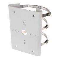 Marchio: DIERRETVCC. Articolo: vh-sp850dm-h. Staffa per dome motorizzate - Uso en lampioni o pali - Colore bianco - ComVerificare compatibilità degli accessori