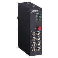 Marchio: DIERRETVCC. Articolo: VH-PFO2810R. Ricettore ottico de 8 canali - HDCVI - 1080p/720p - Distanza di trasmissione 0~20 Km - Longitudine di onda In/Out 1550nm/1310nm - FC monomodo - RS485 - Metodo di lavoro Half Dual - Alimentazione DC 12 V - Formato guida DIN