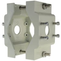 Marchio: DIERRETVCC. Articolo: vh-sp802. Staffa per telecamere e dome motorizzate - Per pali o alberi - Colore bianco - Larghezza regolabile - Range di diametro 60~110 mm