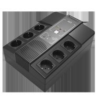 Marchio: DIERRETVCC. Articolo: VH-UPS800VA-6. SAI mono fase - Potenza 800VA/480W - Ingresso 220-240 Vac - 6 uscite backup con protezione SAI - Batteria sigillata acido/piombo senza necessità di manutenzione 12 V 9 Ah - Tempo di ricarica 6~8 h