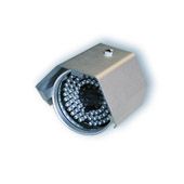 Marchio: GUARDALL. Articolo: G-IR100LED. Illuminatore allo stato solido con crepuscolare (100 led) 12Vcc 7W IP67