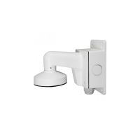 Marchio: HIKVISION. Articolo: DS-1272ZJ-110B. Staffa da parete con box posteriore in alluminio colore bianco. Dim.: ø 110 x 120 x 120 mm.