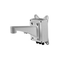 Marchio: HIKVISION. Articolo: DS-1602ZJ-BOX. Staffa da parete con box posteriore in alluminio colore bianco. Dim.: 396,5 x 209 x 310 mm.