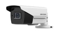 Marchio: HIKVISION. Articolo: DS-2CE16H5T-IT3Z. Telecamera Bullet Compatta Turbo HD-TVI 5MP Ottica variabile motorizzata 2.8-12mmDi tipo Day&Night con filtro IR meccanicoIn contenitore per esterno IP67Illuminatore EXIR integrato sino a 40mSensore CMOS 5MPSensibilità 0.008 Lux F1.2, con AGC attivoOttica variabile motorizzata 2.8-12mmSupporta Digital Wide Dynamic Range, Digital noise reduction, Mirror, SMART IR, dati Up to Coax con HIKVISON-CCompleta di staffa regolabile su tre assiUscita video HD-TVIAlimentazione 12Vdc 9WTemperatura di esercizio da -40°C a +60°CDimensioni 92 mm × 89 mm × 269.6 mm