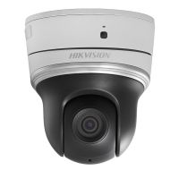 Marchio: HIKVISION. Articolo: DS-2DE2202I-DE3/W. Telecamera Mini PTZ IP Smart PTZSensore 1/3” Progressive Scan CMOSFrame Rate - Pixel Effettivi 25fps (1920 x 1080)Sensibilità (AGC ON) Col.: 0.05 Lux @ F2.0 B: 0.01 Lux @ F2.0 0 lux con IRZoom Ottico/Zoom Digitale 3.6-8.6 mm, 2x/16xDay & Night ICR (3D DNR, HLC, BLC)Compressione Video H.264, MJPEGWDR DigitaleSlot SD/SDHC 1 SD card max 64GBPreset/Patrol/Pattern 300/8Funzioni Smart Intrusion Detection, Line Crossing DetectionProtocollo RS485 -Portata IR 30mIngressi/Uscite Audio 1/1 (microfono incorporato) Allarme 1/1Alimentazione 12VDC Poe 5,5W maxTemperatura d'Esercizio -30°C/+ 65°C, da interno, a superficie