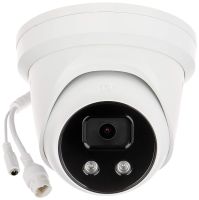 Marchio: HIKVISION. Articolo: DS-2CD2326G1-I. EASY IP 4.0 ACUSENSE, MINI DOME IP OTTICA FISSA, 2MPRISOLUZIONE 2MP - 1920 x 1080, FRAME RATE 25 fps @ 1920 x 1080, SENSORE 1/2.8” Progressive Scan CMOS, SENSIBILITA': 0.005 Lux @ F1.2, AGC ON, 0 Lux con IR, DAY&NIGHT IR Cut Filter, OTTICA 2.8 mm, COMPRESSIONE VIDEO H.265+/H.265/H.264+/H.264, SMART FEATURES: Line Crossing Detection, Intrusion Detection, Region Entrance Detection, Region Exit Detection, Human/Vehicle Detection, RoI, STREAMS 2, PORTATA IR 50m, WDR 120dB SLOT SD CARD 1 micro SD/SDHC/SDXC fino a 128GB (non fornita), INGRESSI/USCITE No ALIMENTAZIONE 12VDC, PoE (802.3af), max 8,5W TEMPERATURA DI ESERCIZIO -30°C/+ 60°C, da esterno IP67